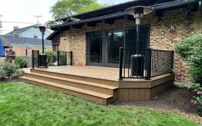 Small But Striking New Deck In Powder Springs, Ga