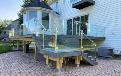 Raised Deck Wih White Accents 13