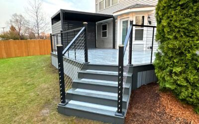 Raised Deck Wih White Accents 15