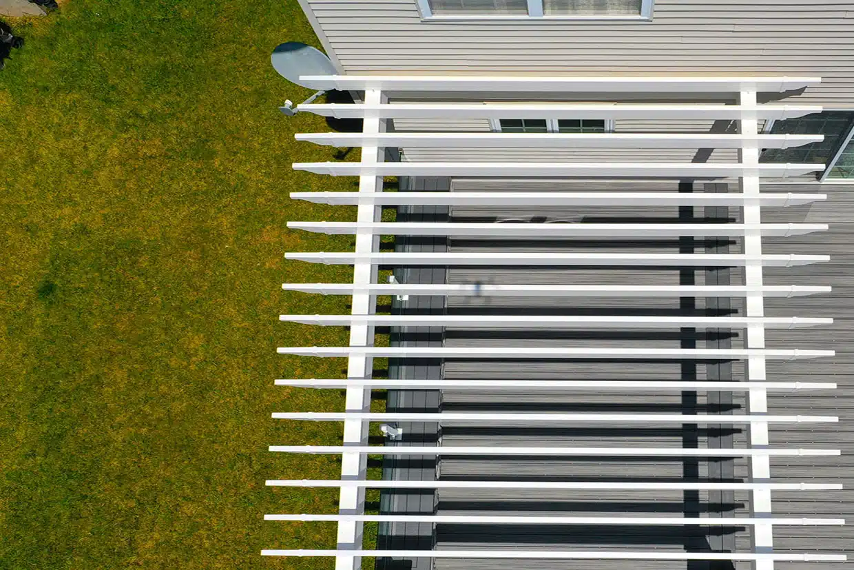 Lovely Pergola For Deck Resurfacing Project In Suwanee, GA